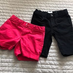 Girls size 5 shorts